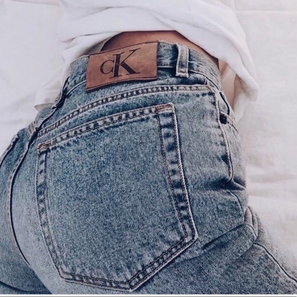 Calvin Klein Jeans Denim - Calvin Kline RARE 90’s vintage high rise mom jeans